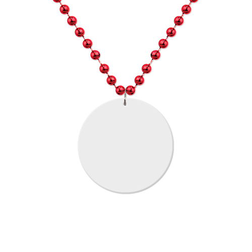 Picture of White Medallion Beads