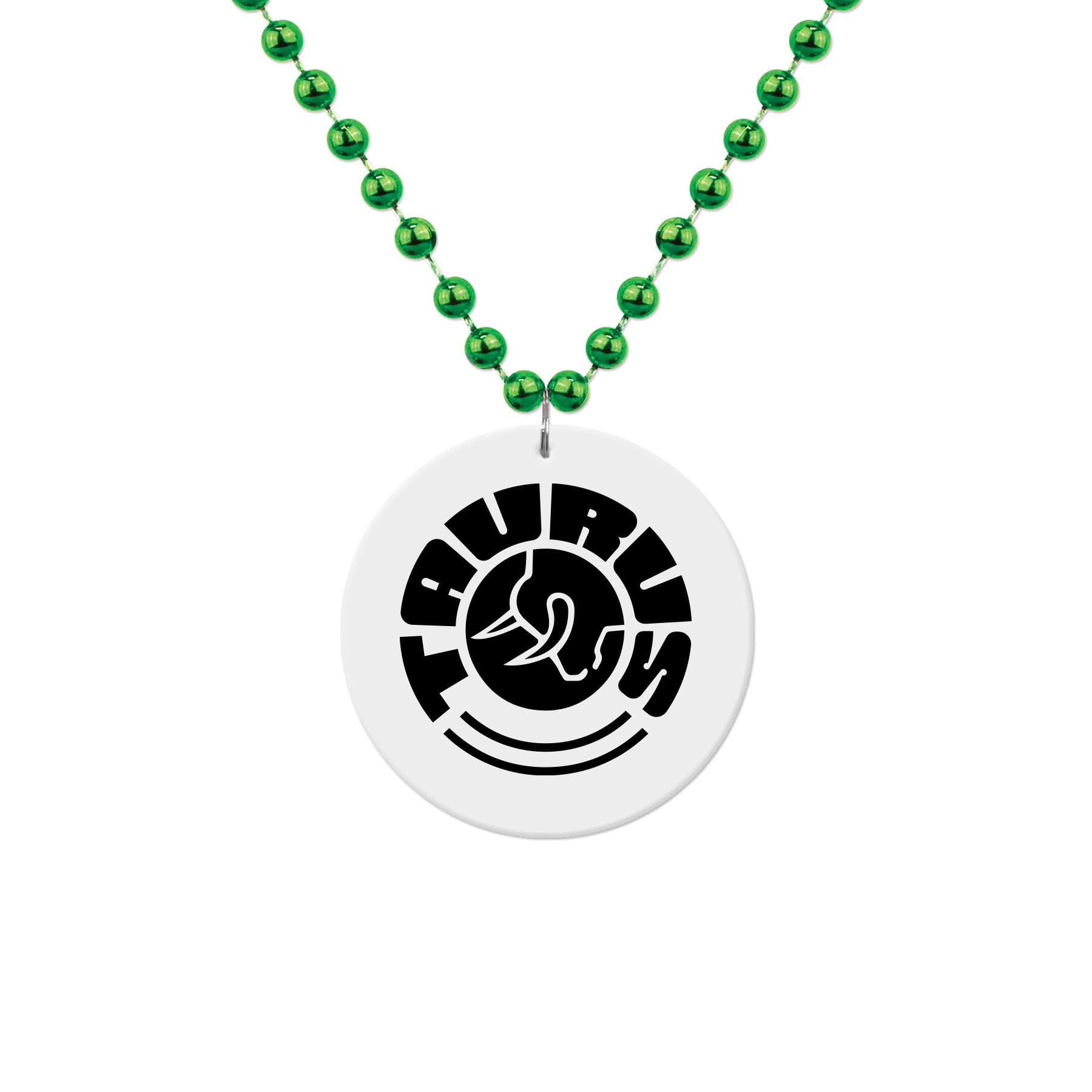 Picture of White Medallion Beads