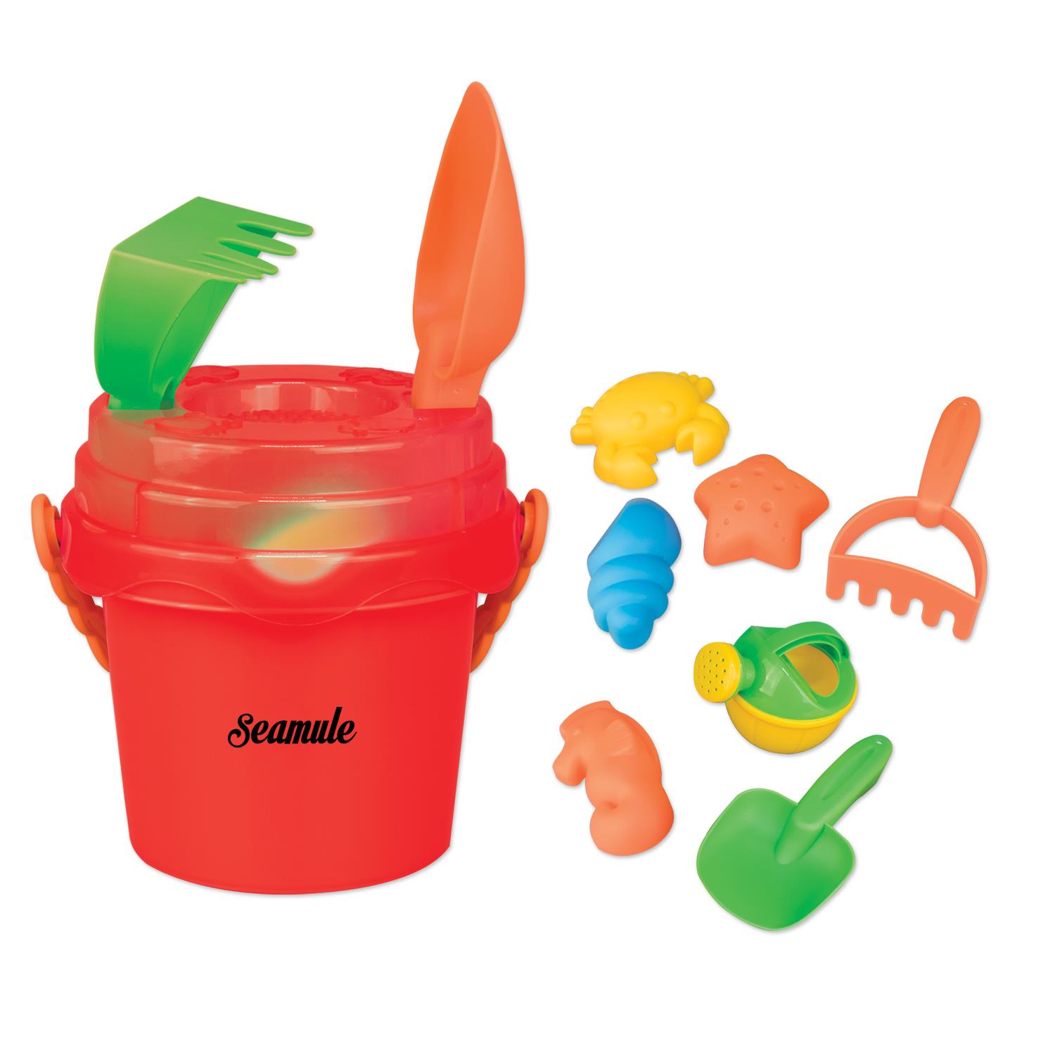 Picture of Mini Sand Pail w/Toys and Lid