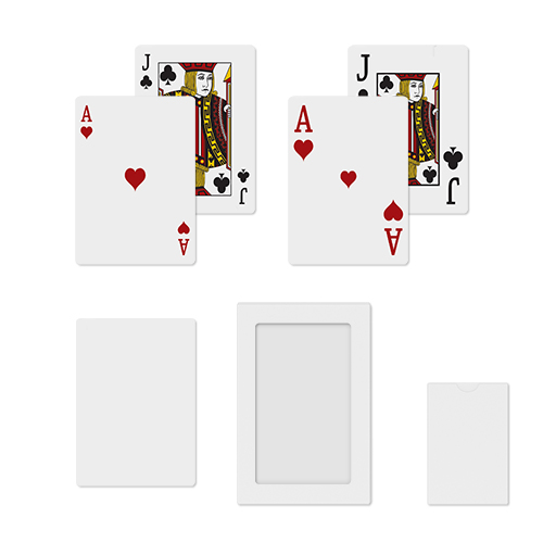 Picture of USA Made Playing Cards- Custom Backs & Faces