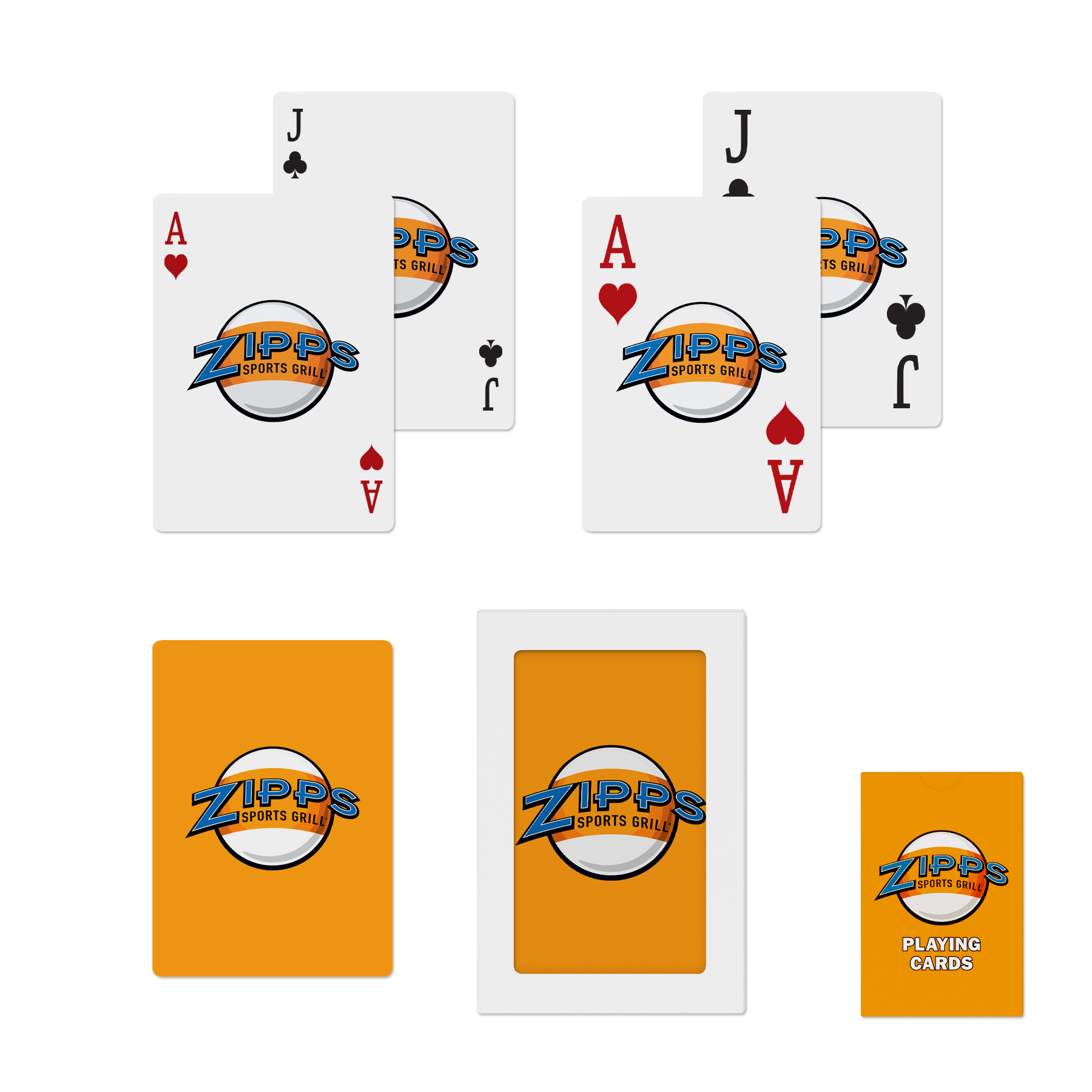 Picture of USA Made Playing Cards- Custom Backs & Faces