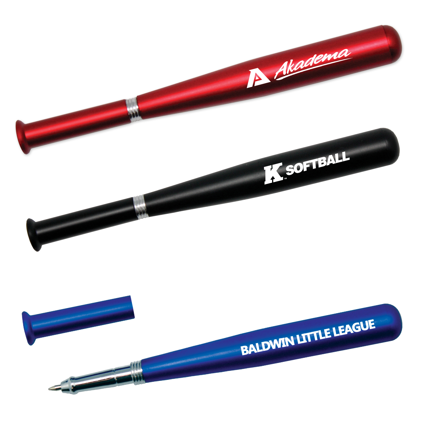 Picture of Metallic Baseball Bat Pen