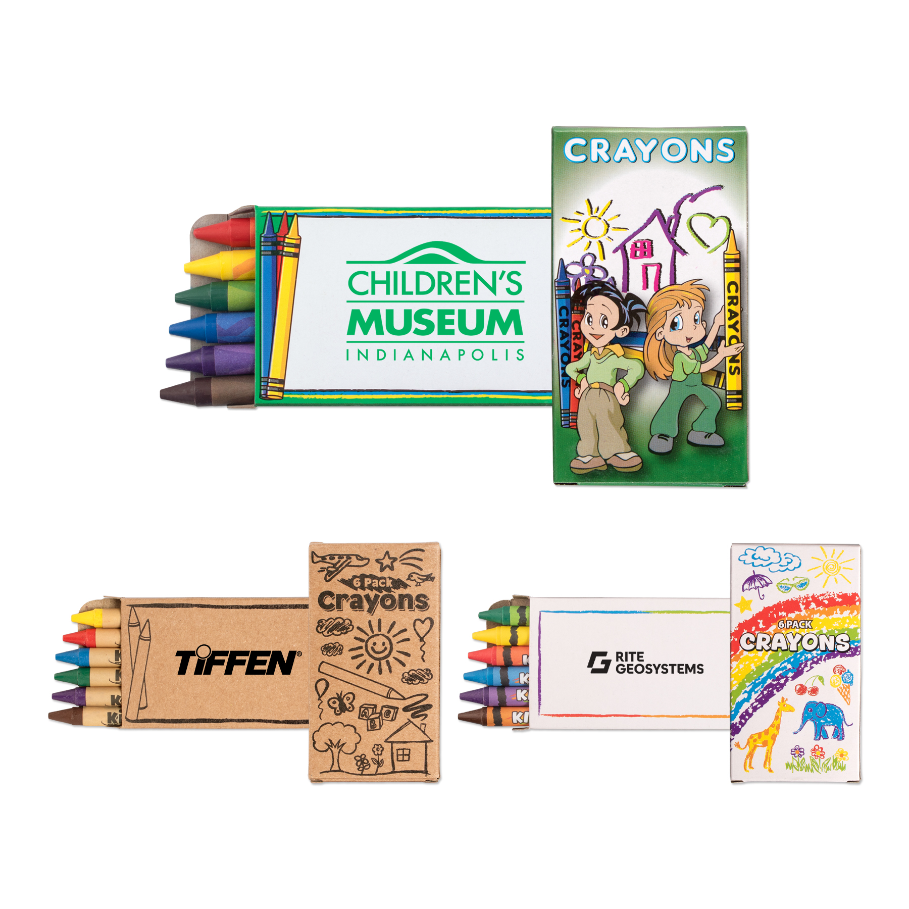 Picture of 6 Pack Crayons