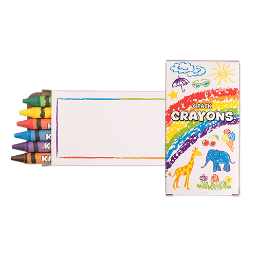 Picture of 6 Pack Crayons