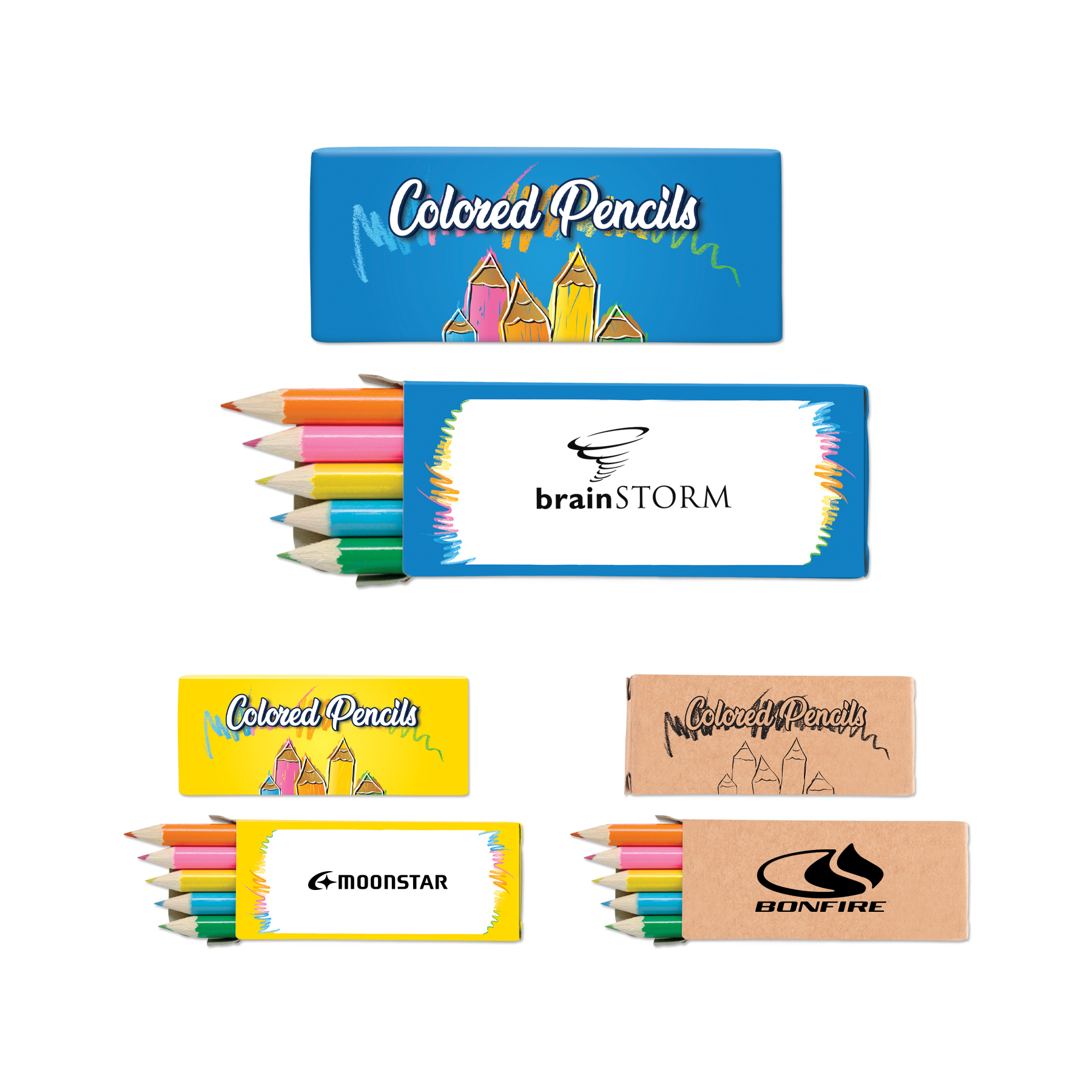 Picture of 5 Pack Colored Pencils