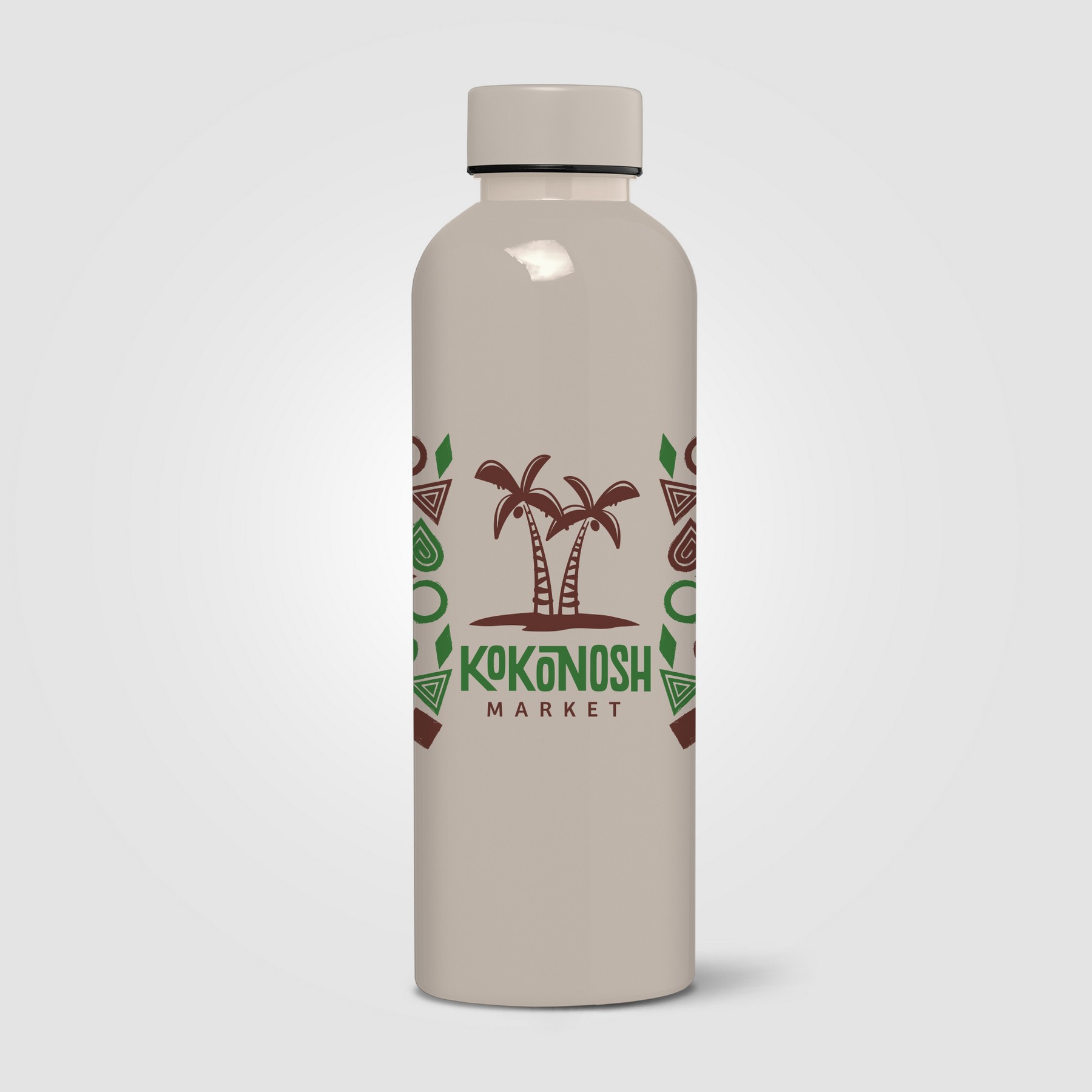 Picture of Norden rPET Glossy Monochrome Leakproof Bottle ? 23oz