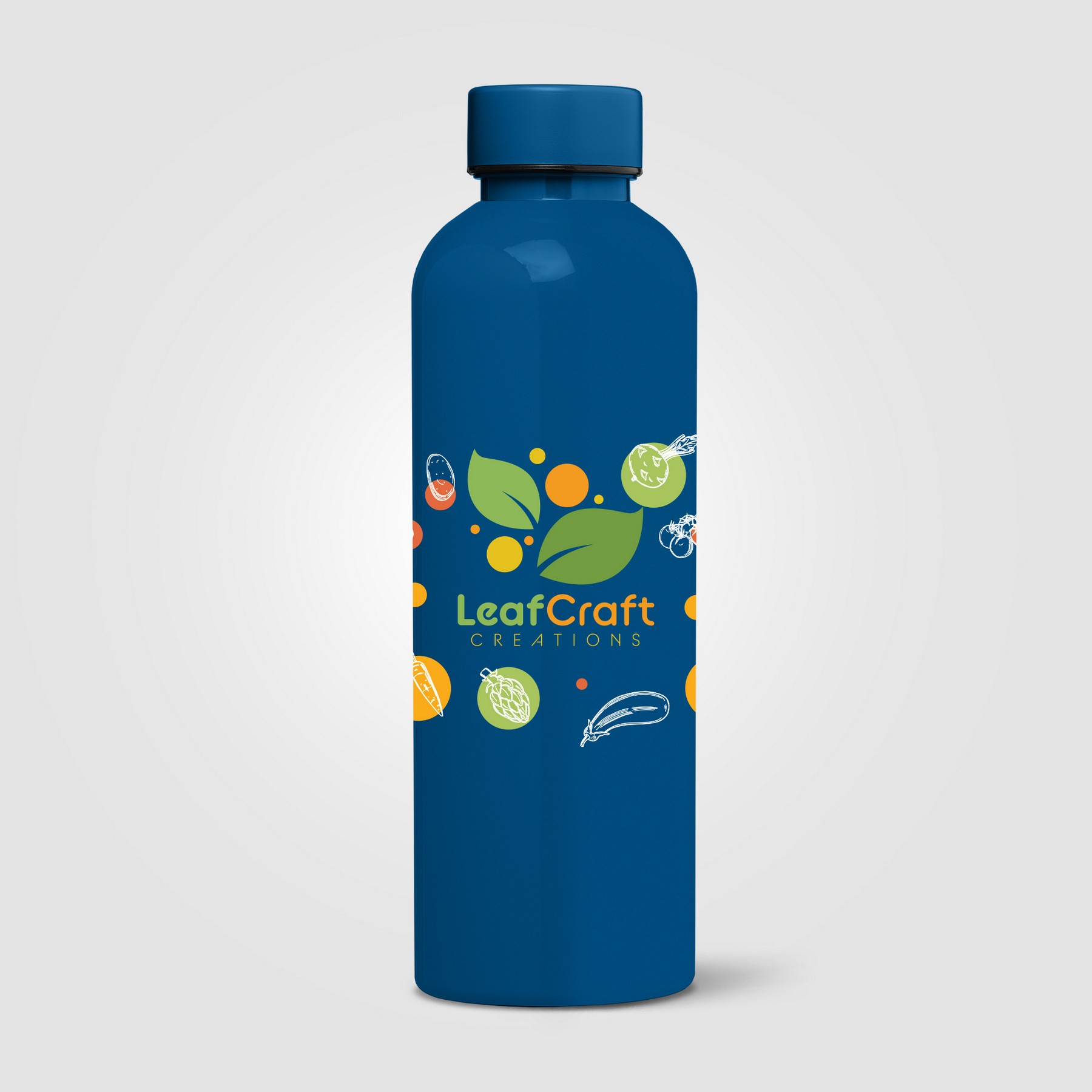 Picture of Norden rPET Glossy Monochrome Leakproof Bottle ? 23oz