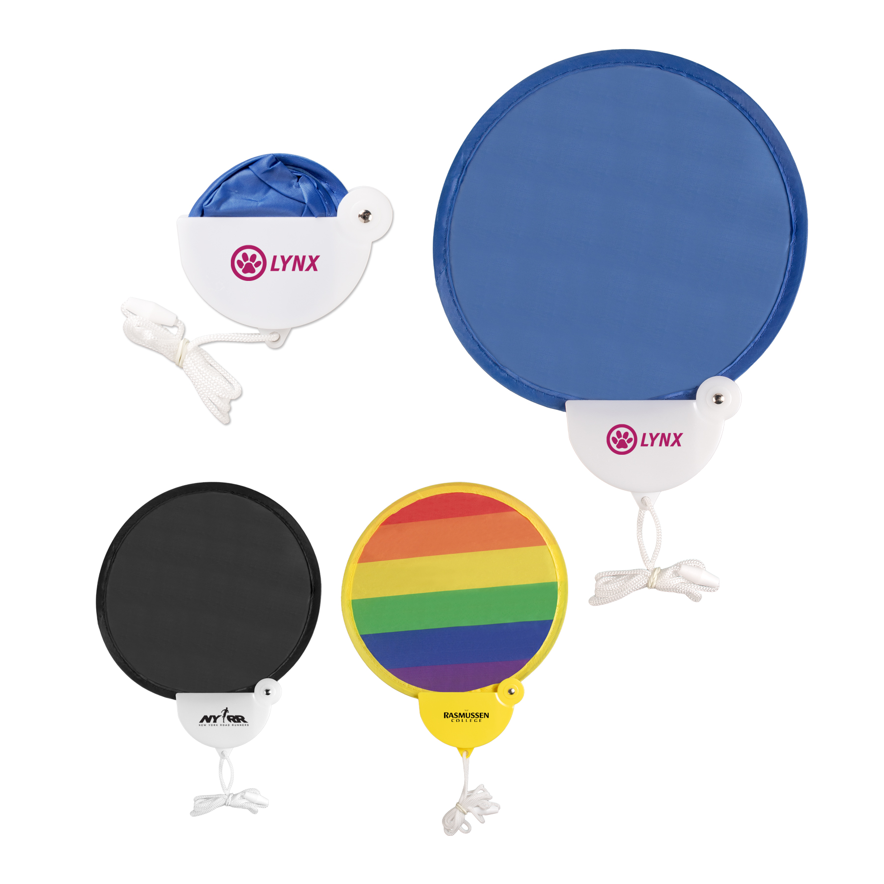 Picture of Twist & Fold Hand Fan w/Handle