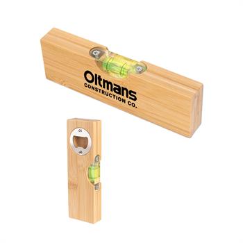 Picture of 6'' Bamboo Level w/Bottle Opener