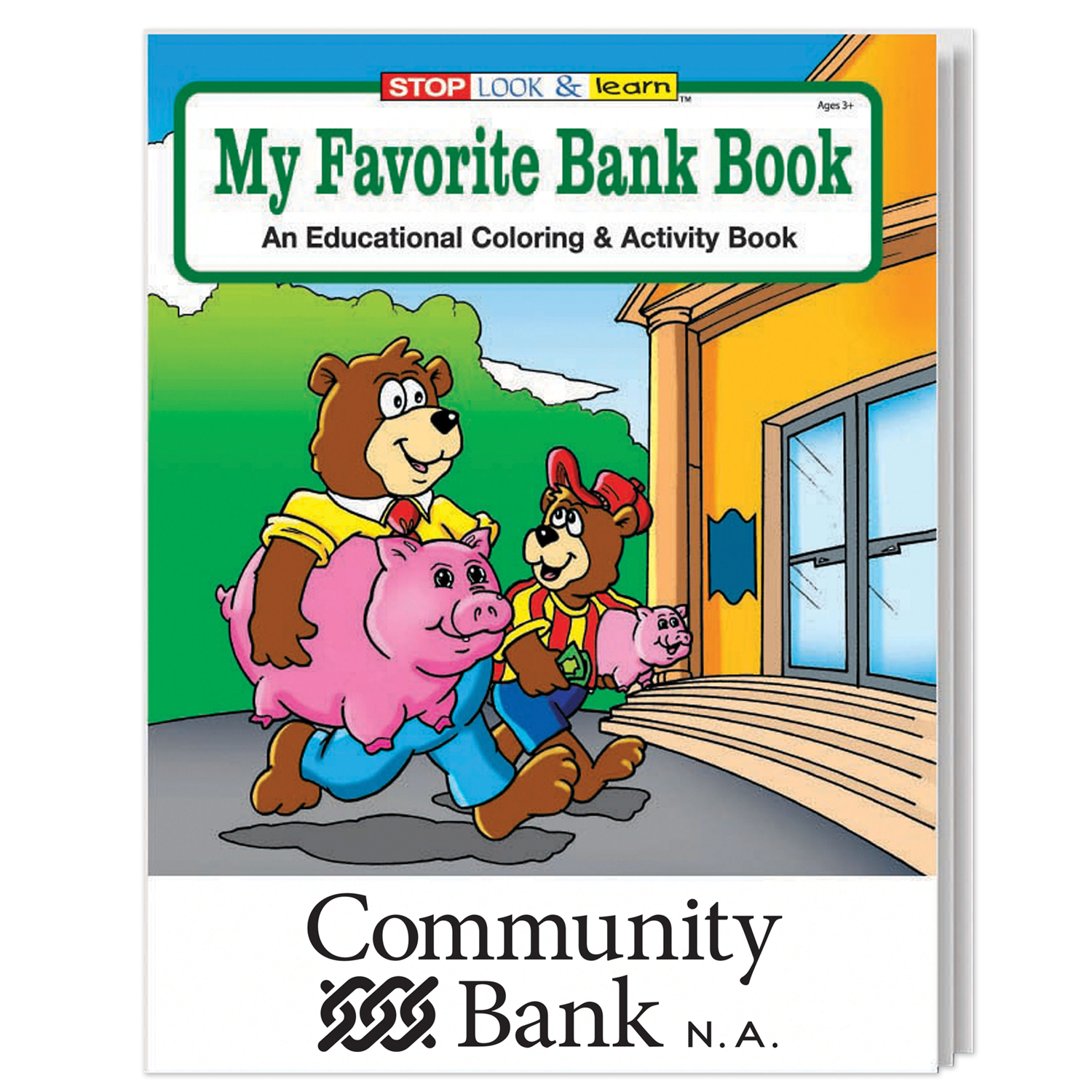 Picture of My Favorite Bank Book Coloring Book