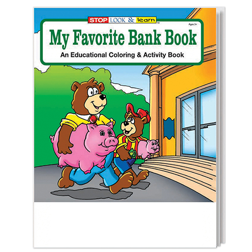 Picture of My Favorite Bank Book Coloring Book