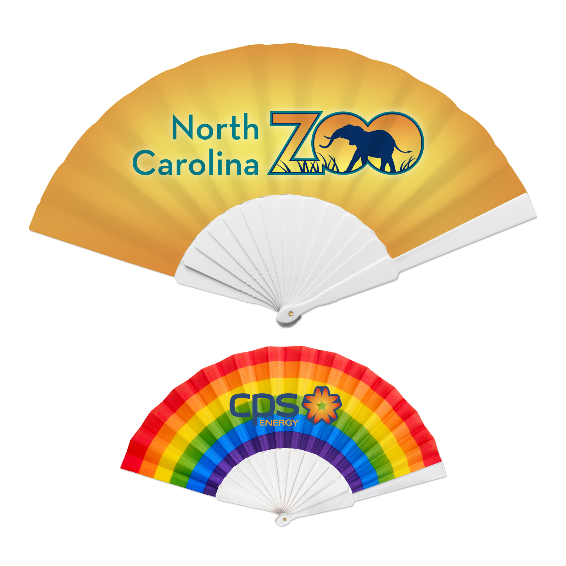Picture of Full Color Folding Hand Fan