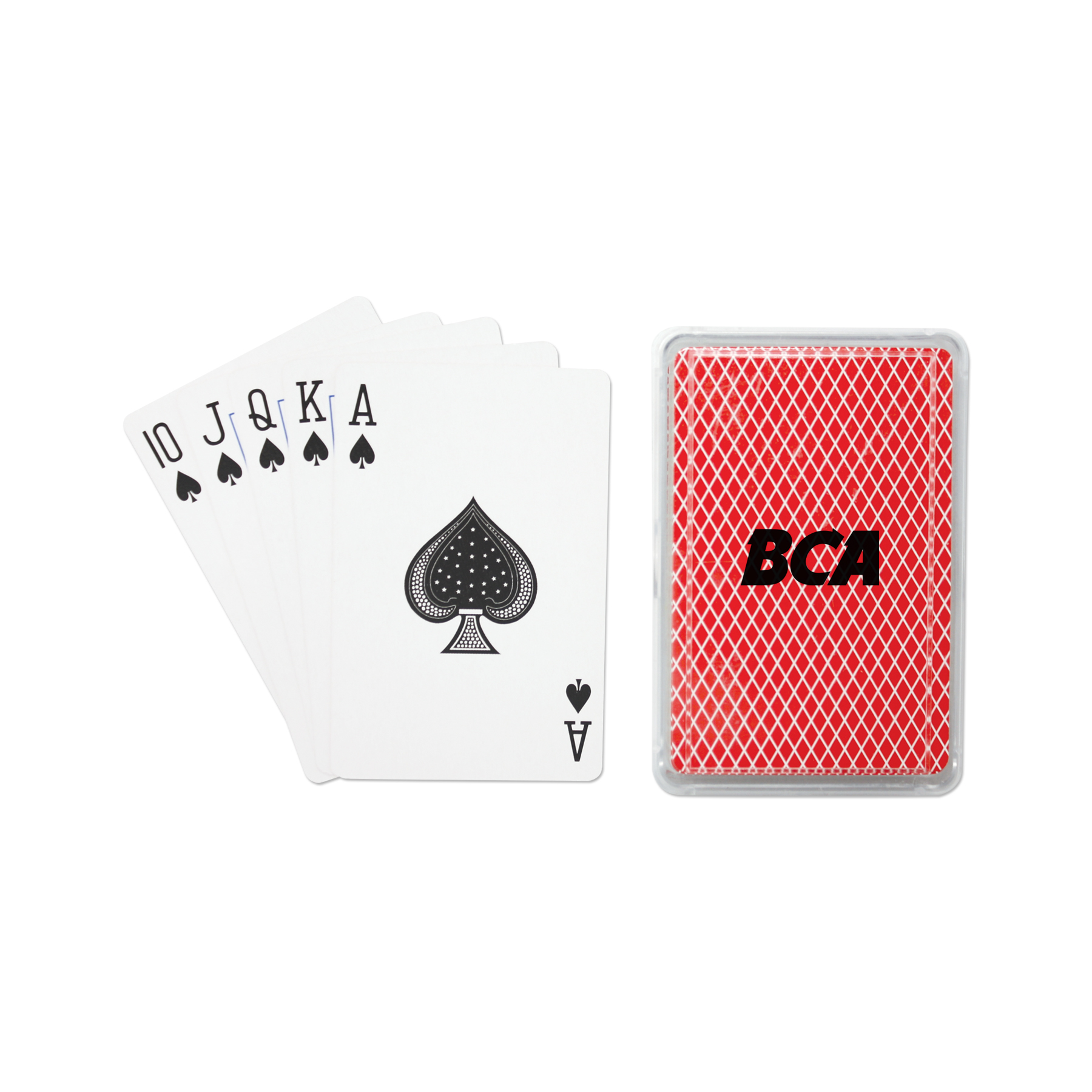 Picture of Standard Playing Cards in Plastic Case