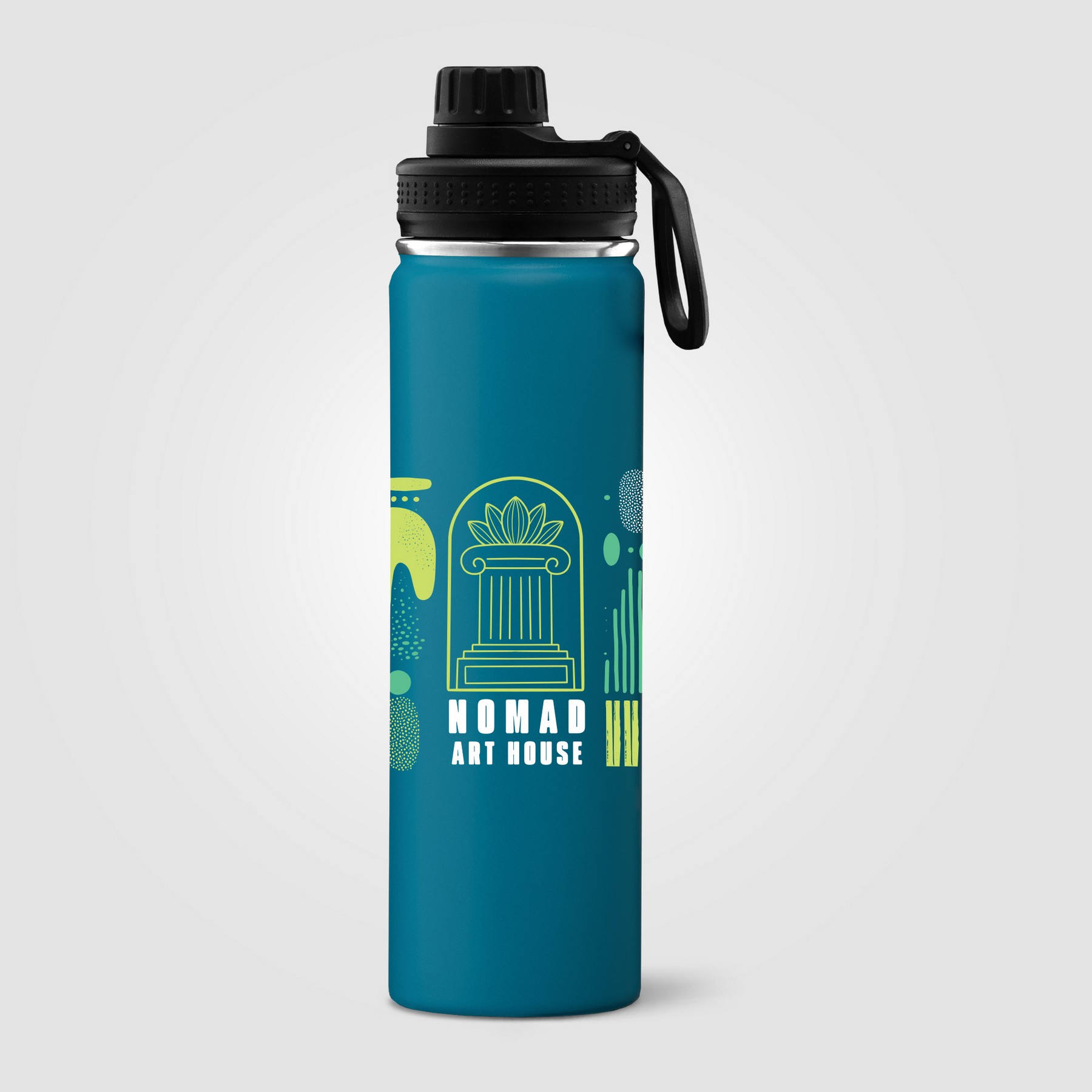 Picture of Alaska - 24 oz. Stainless Steel Double Wall Water Bottle