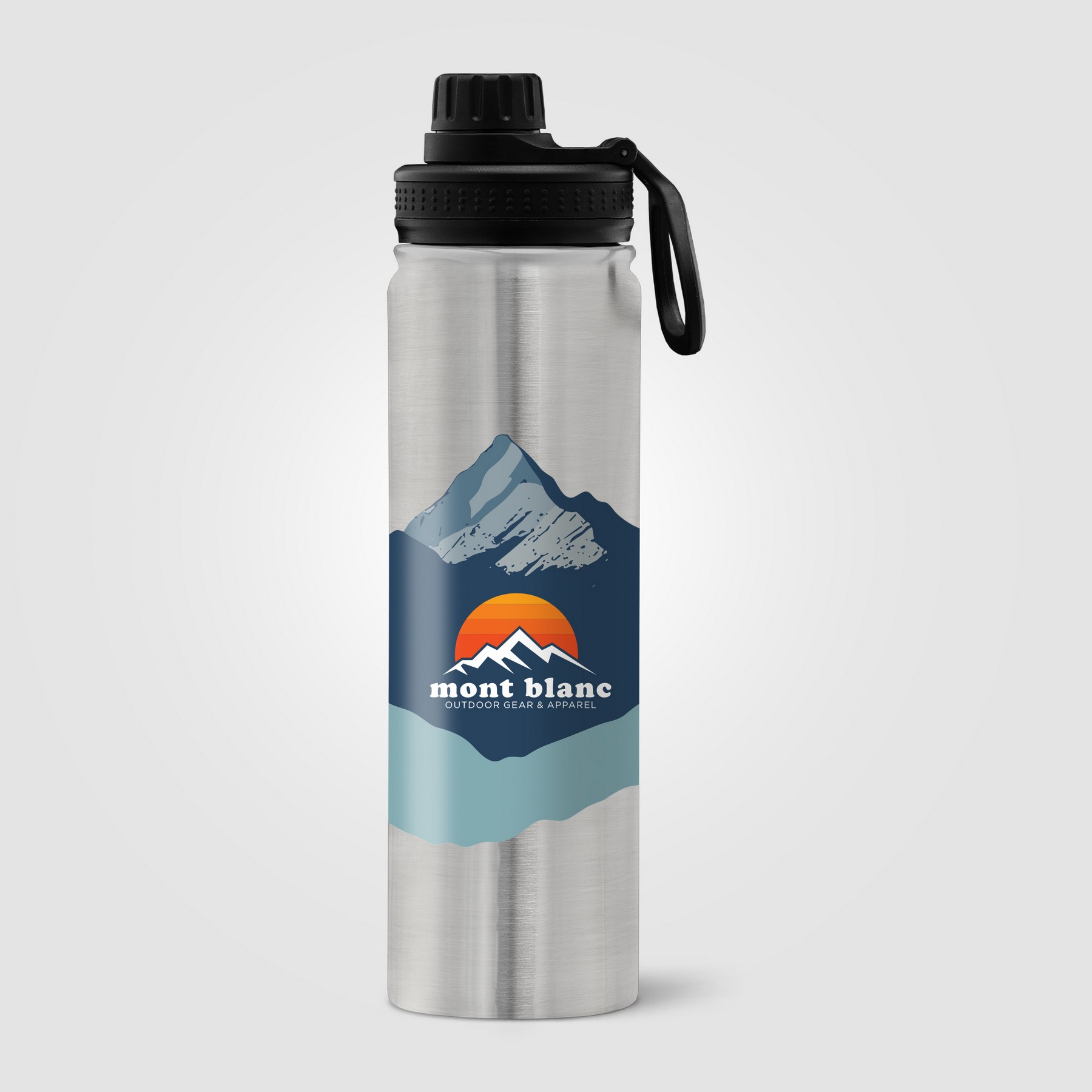 Picture of Alaska - 24 oz. Stainless Steel Double Wall Water Bottle