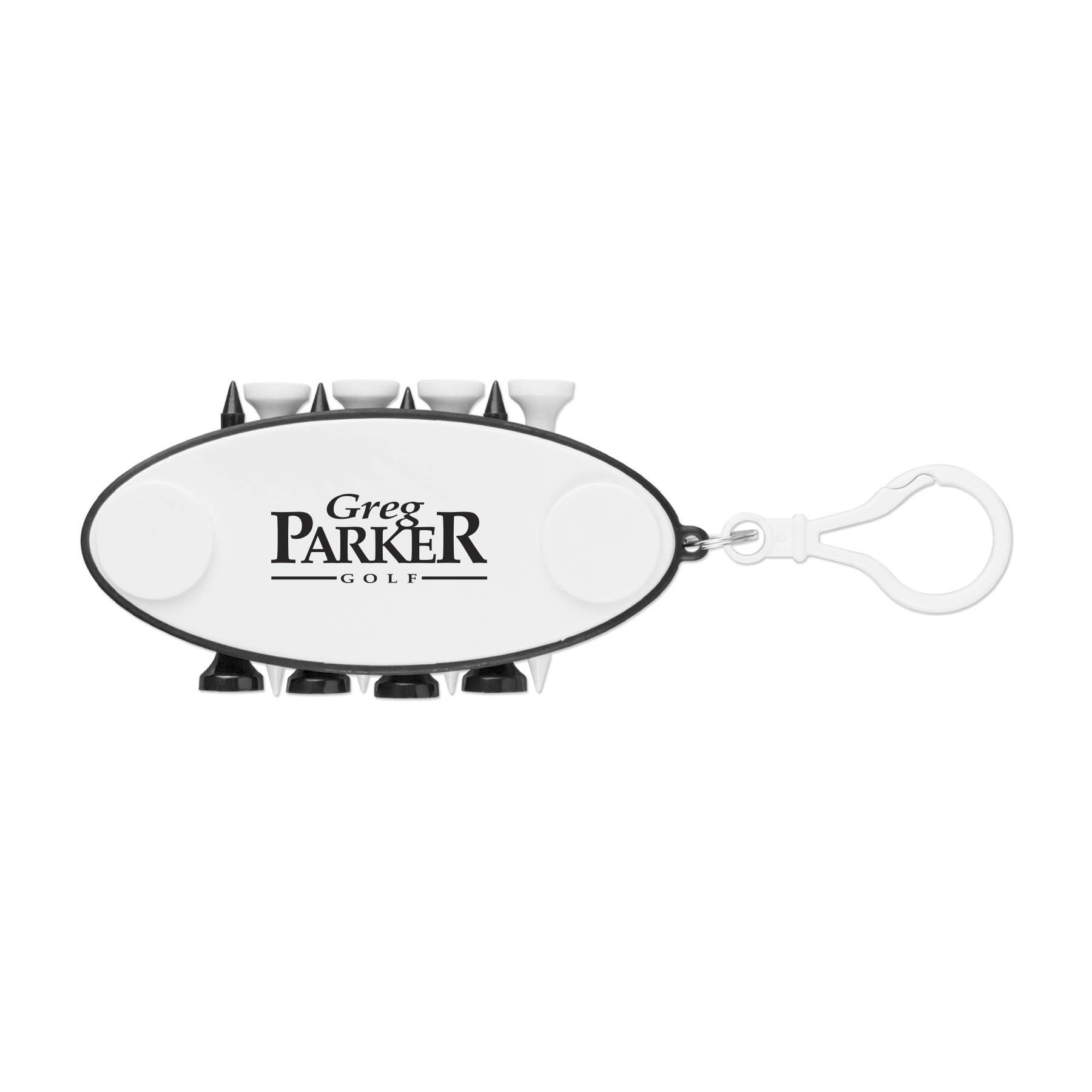 Picture of 10 Piece Golf Tee Set Keychain