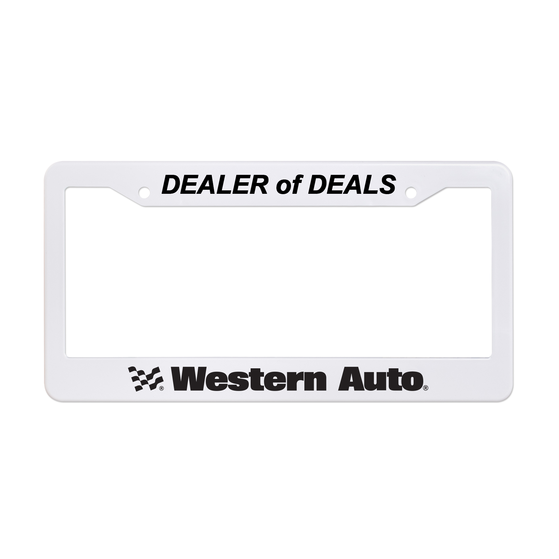 Picture of High Impact License Plate Frame