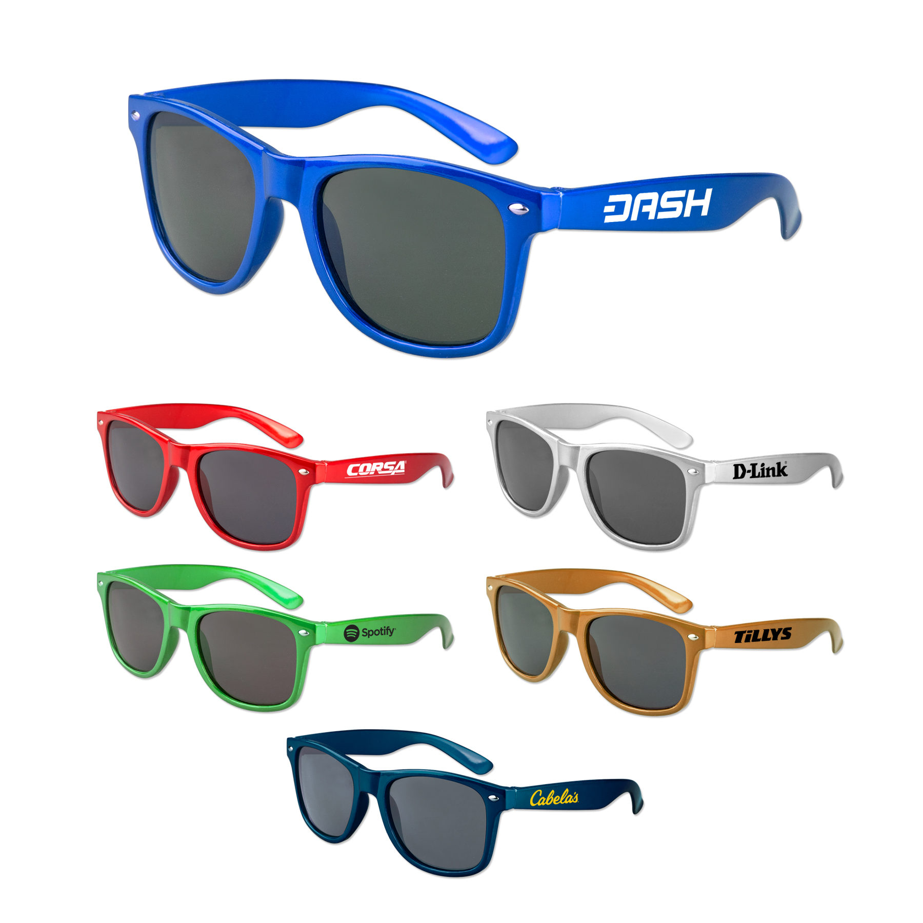Picture of Iconic Metallic Colored Sunglasses