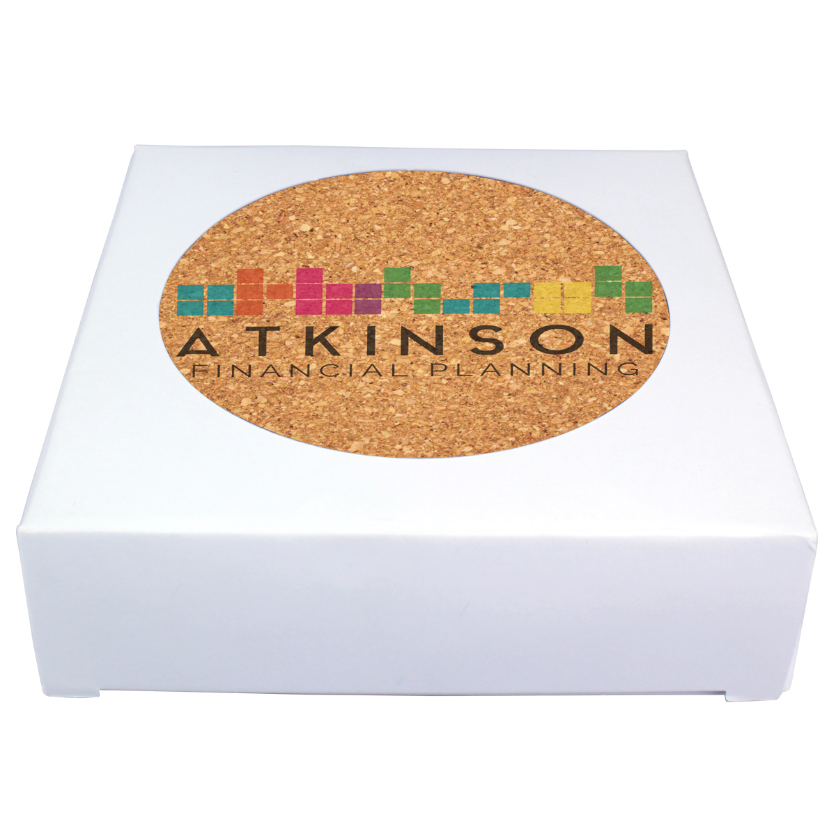 Picture of Deluxe Cork Coaster, Pack of 4, Full Color Digital