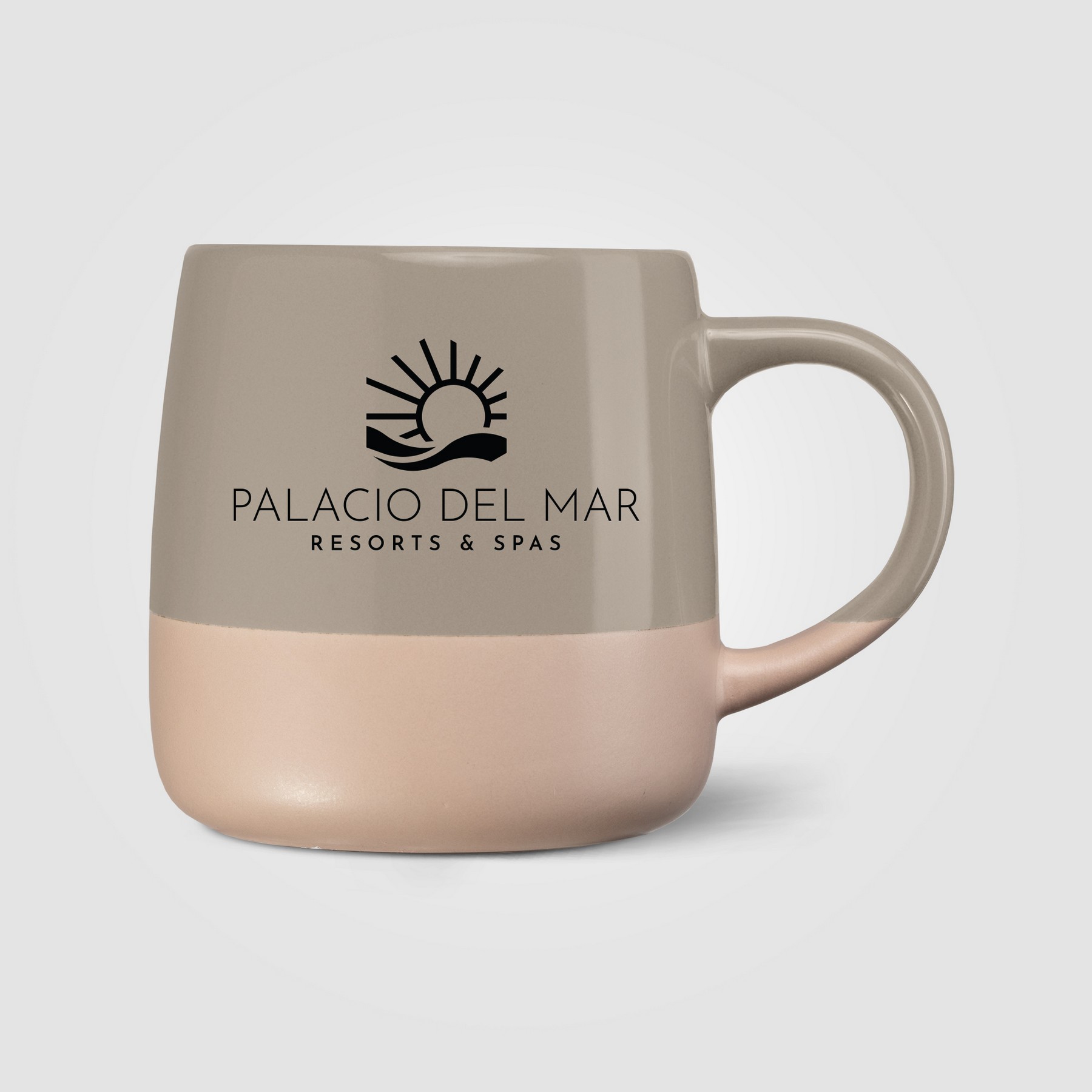 Picture of Atlas Ceramic Color Block Mug - 15 oz.