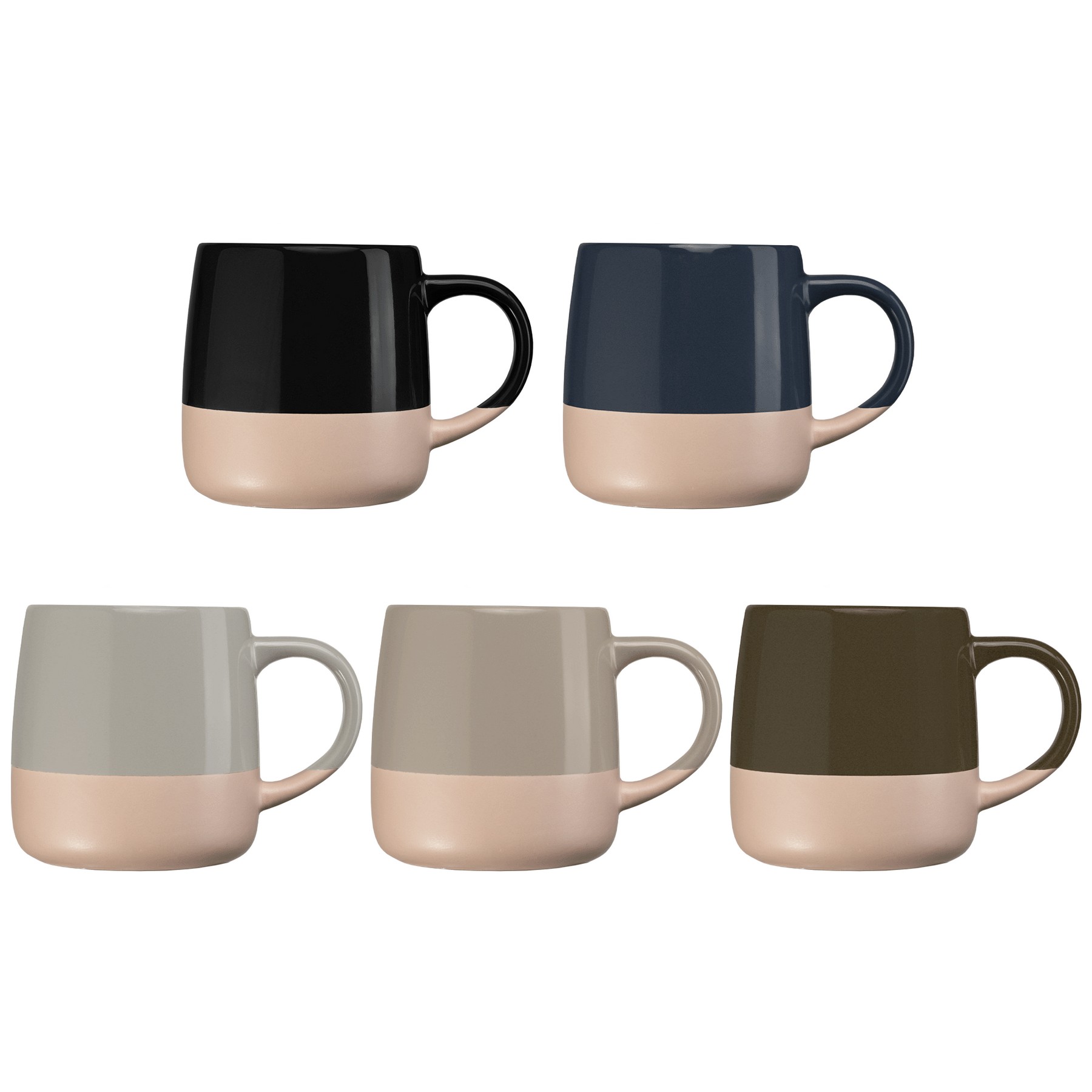 Picture of Atlas Ceramic Color Block Mug - 15 oz.