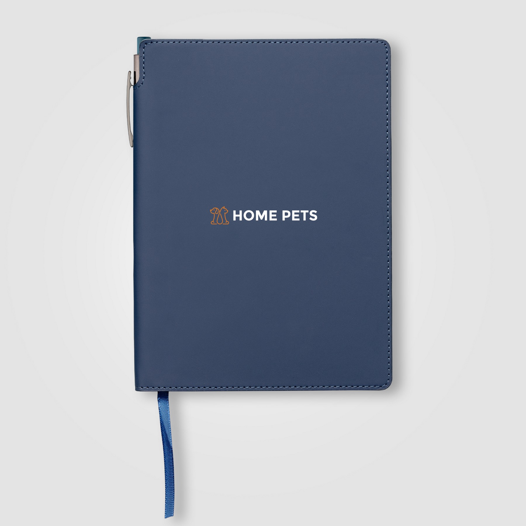 Picture of Malm? Recycled PU Extended Pen Loop Journal Pen Set - A5