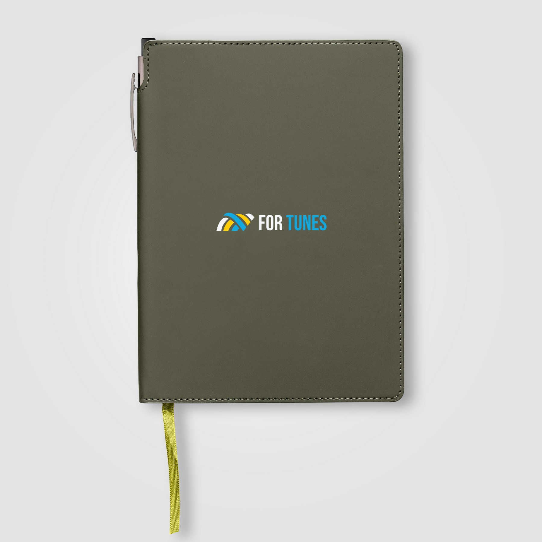 Picture of Malm? Recycled PU Extended Pen Loop Journal Pen Set - A5