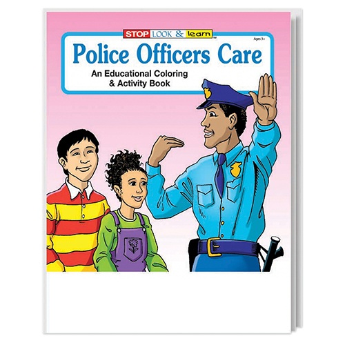 Picture of Police Officers Care Coloring Book