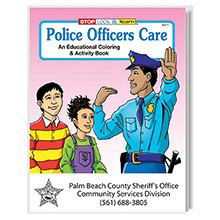 Picture of Police Officers Care Coloring Book