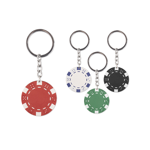Picture of Poker Chip Keychains