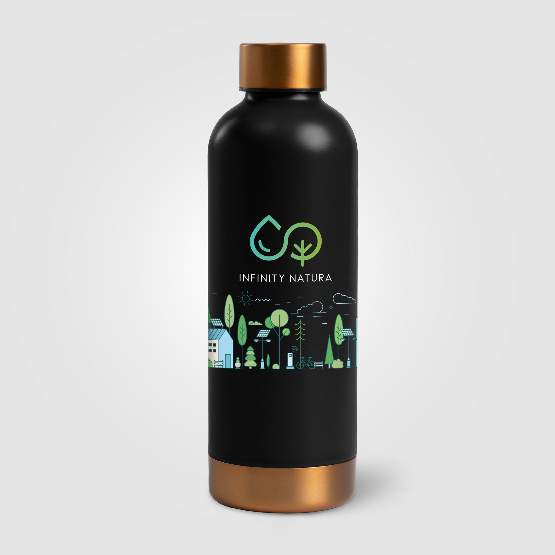 Picture of Astrid - 18 oz. Double Wall Stainless Steel Bottle