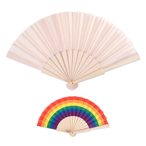 Picture of Wood Foldout Hand Fan