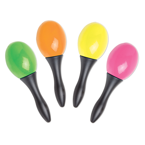 Picture of Neon Assortment Mini Maracas
