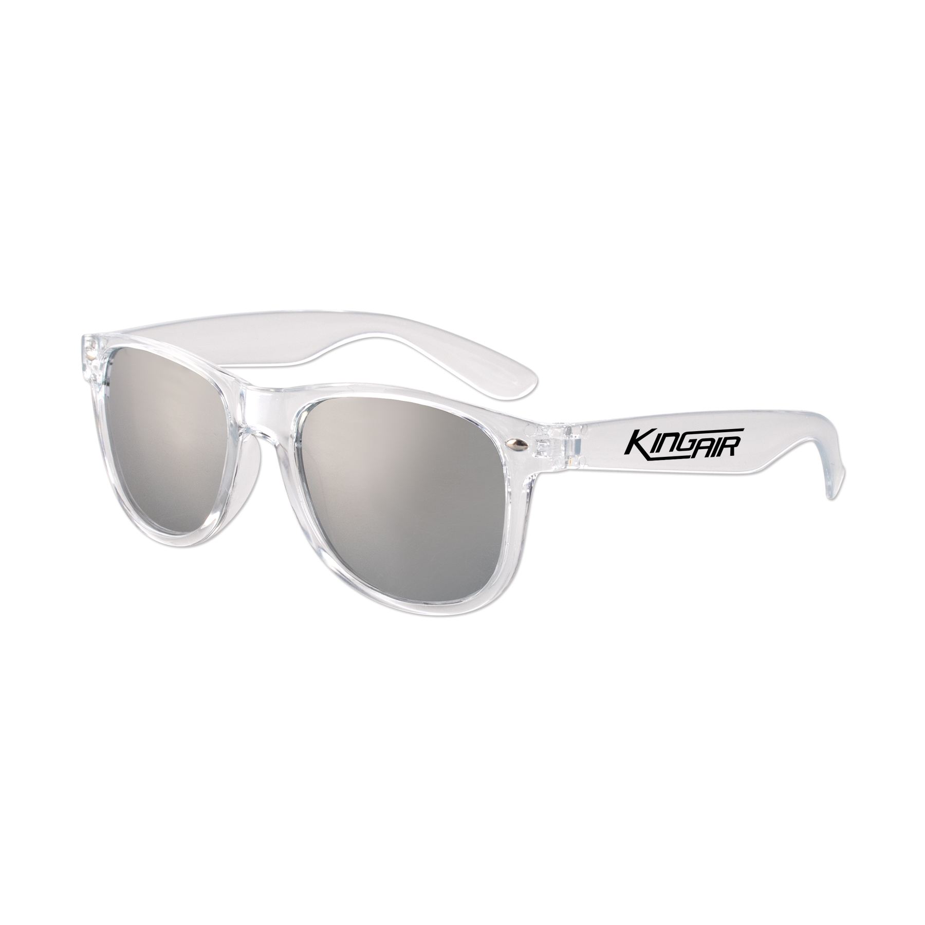 Picture of Clear Iconic Frame Mirror Lens Sunglasses