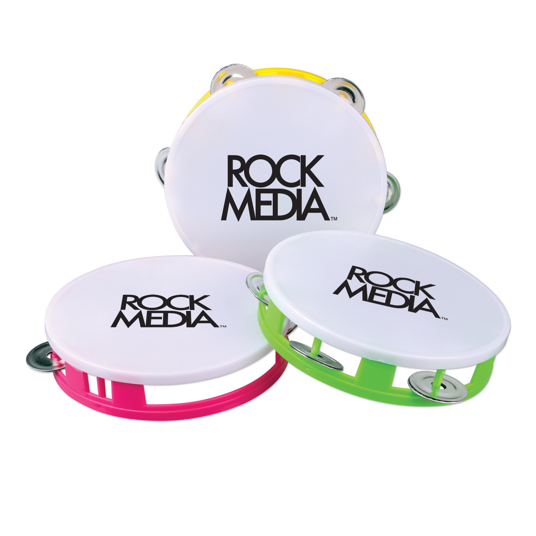 Picture of White Top Tambourines