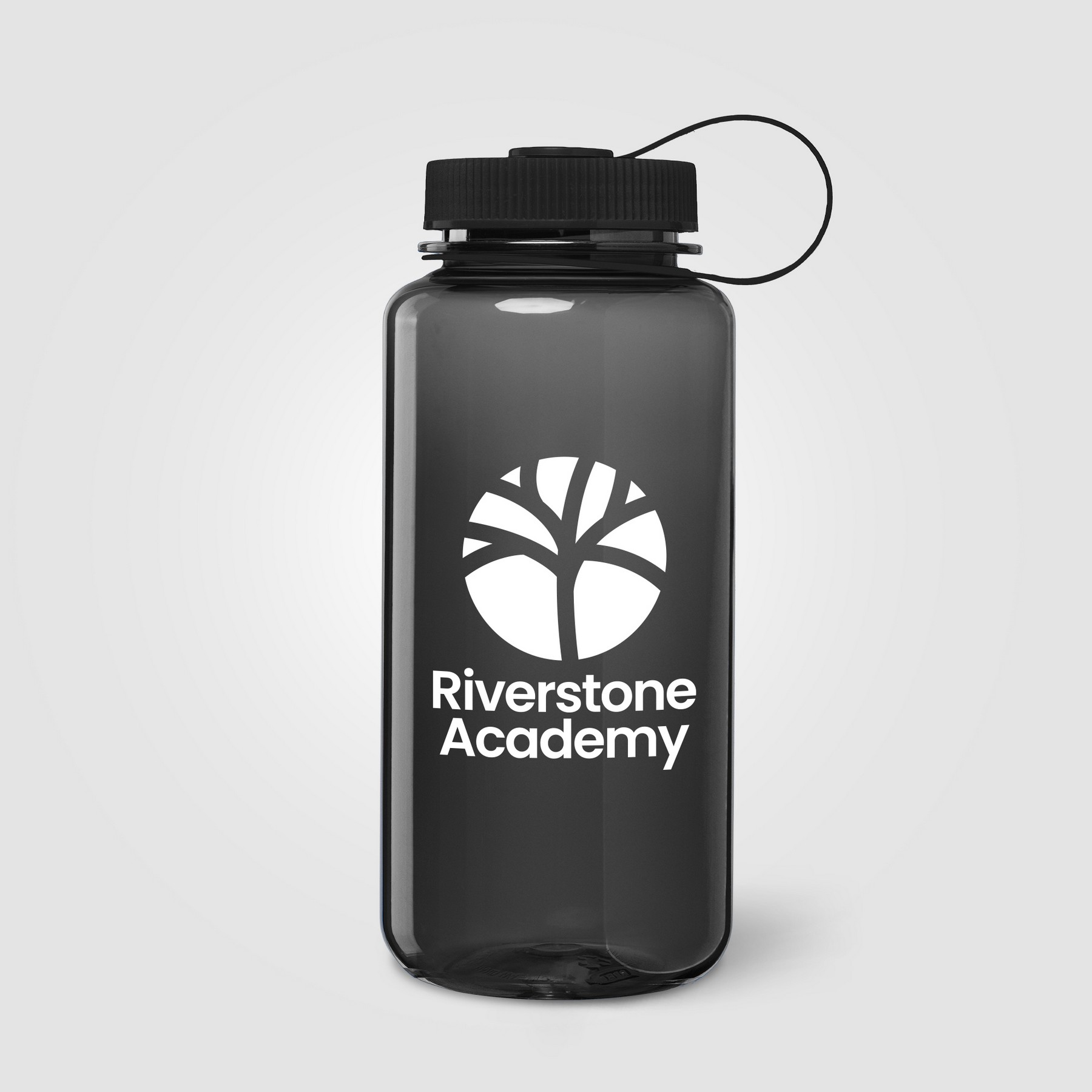 Picture of Otto rPET Tethered-Lid Sipper Sports Bottle - 30 oz.