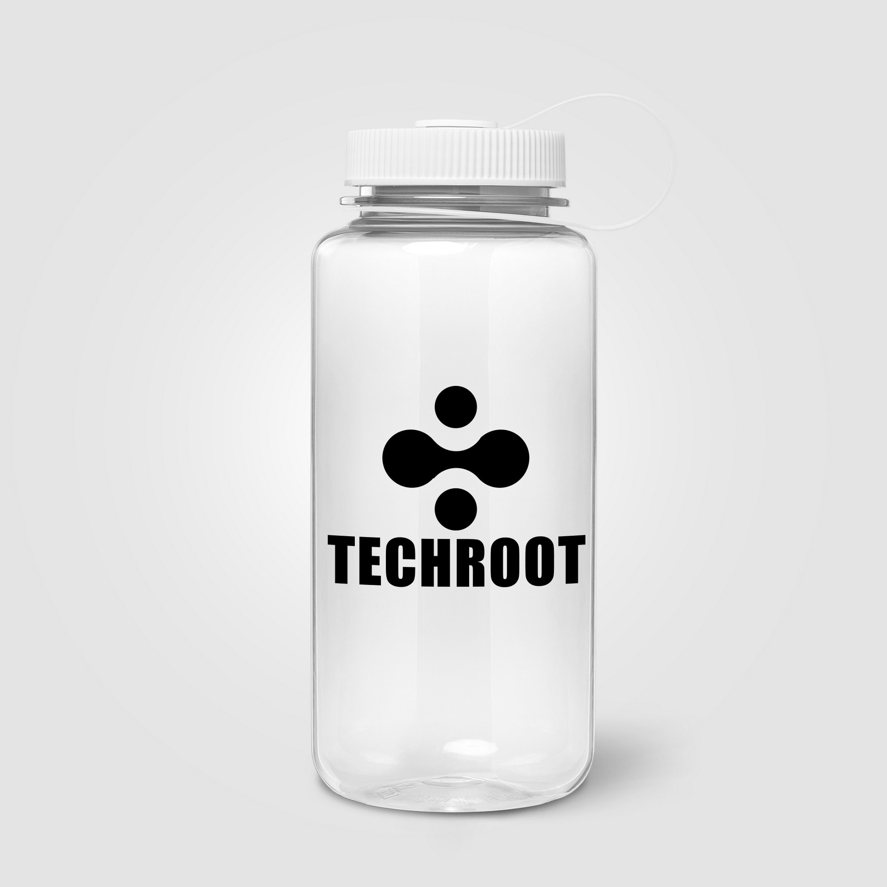 Picture of Otto rPET Tethered-Lid Sipper Sports Bottle - 30 oz.