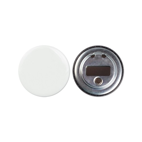 Picture of Round Celluloid Button Bottle Opener w/Magnet