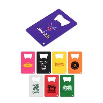 Picture of Credit Card Powder Coated Bottle Opener