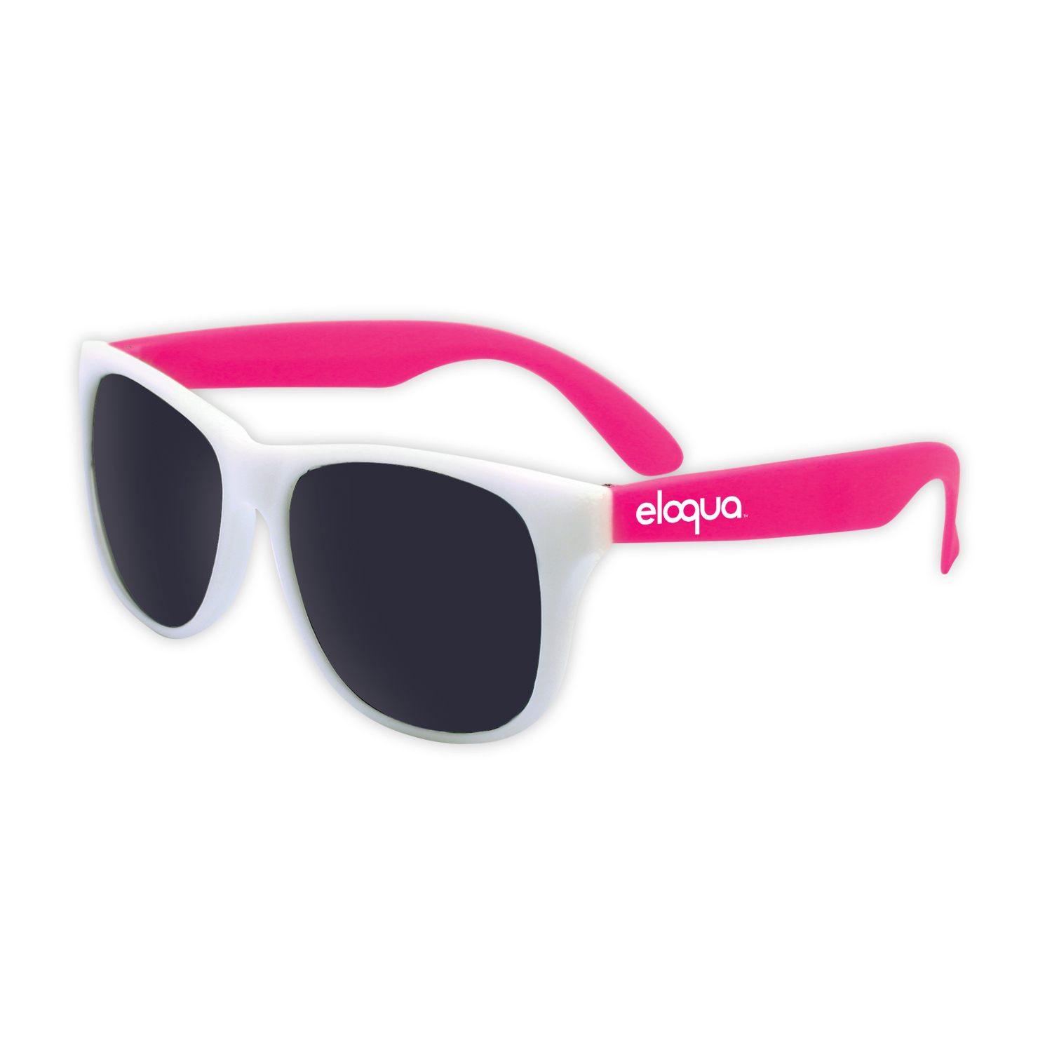 Picture of White Frame Classic Sunglasses