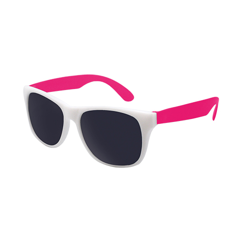 Picture of White Frame Classic Sunglasses