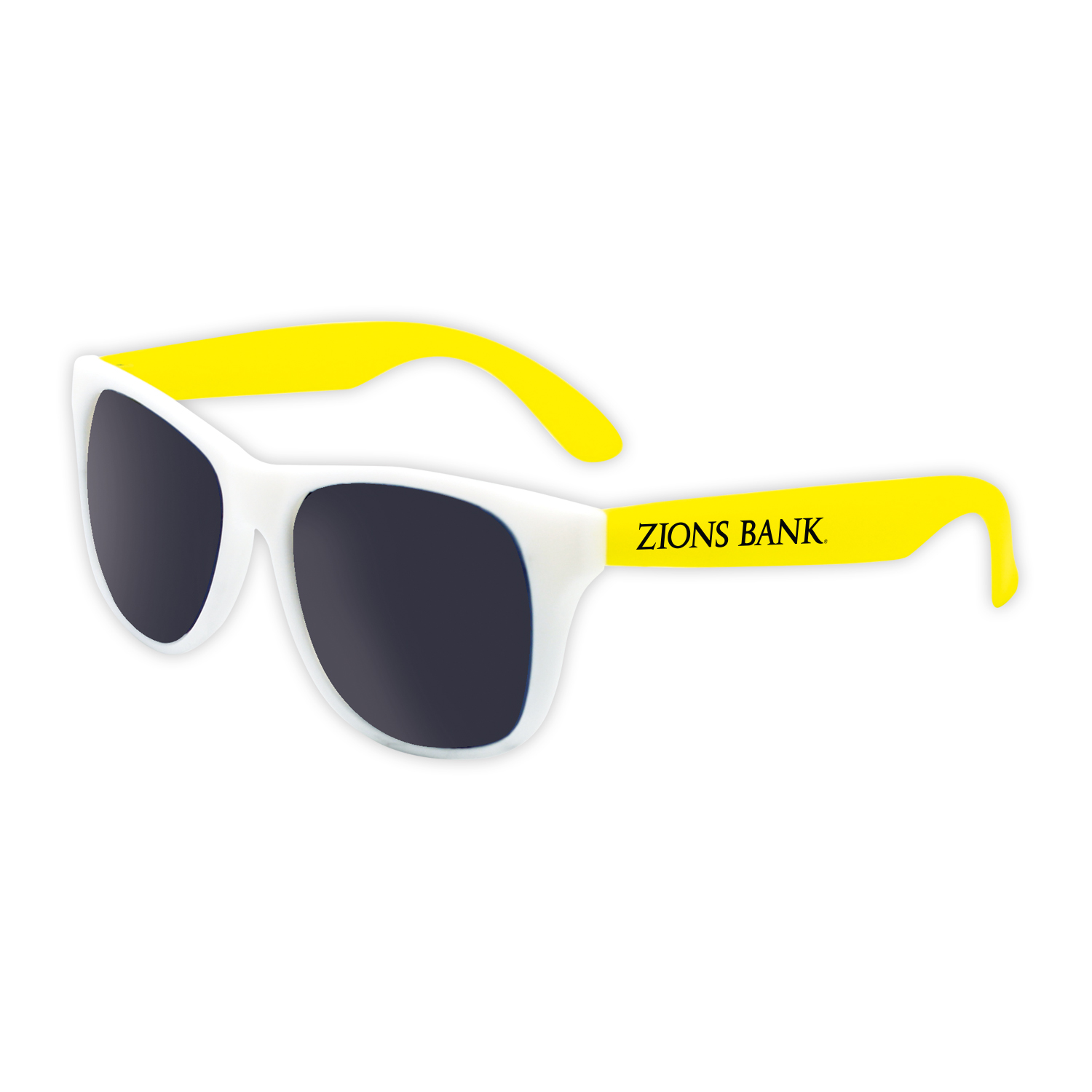 Picture of White Frame Classic Sunglasses