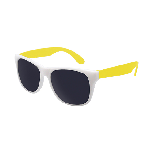 Picture of White Frame Classic Sunglasses