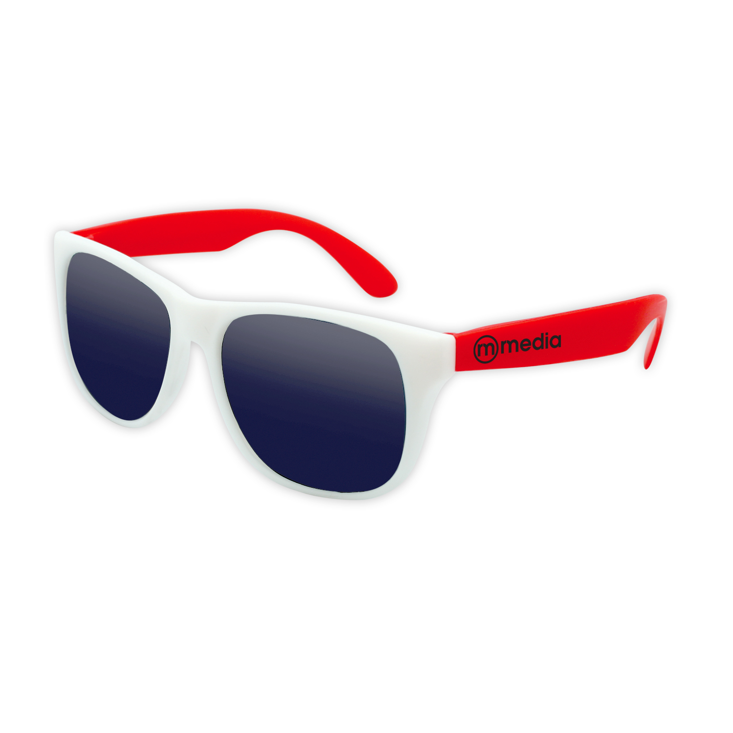 Picture of White Frame Classic Sunglasses