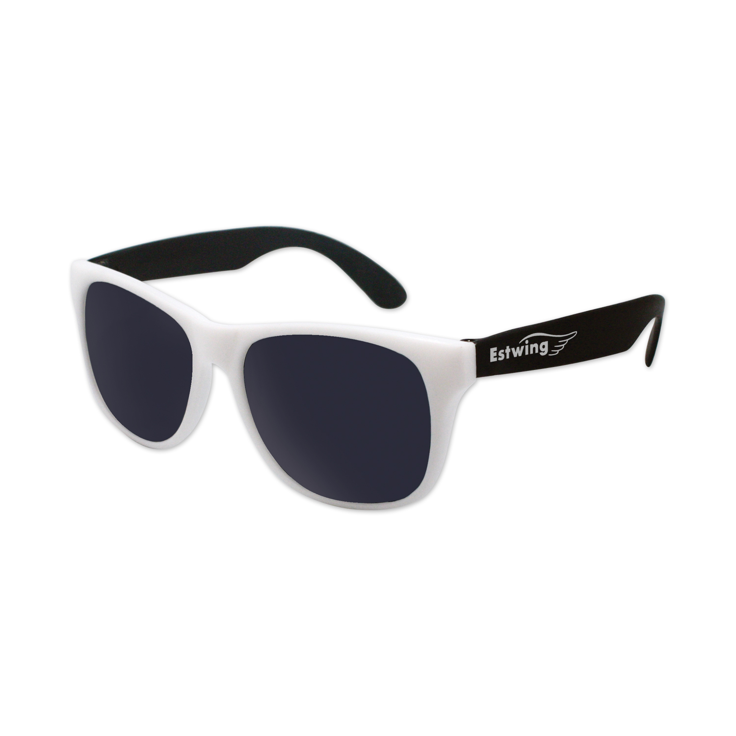 Picture of White Frame Classic Sunglasses