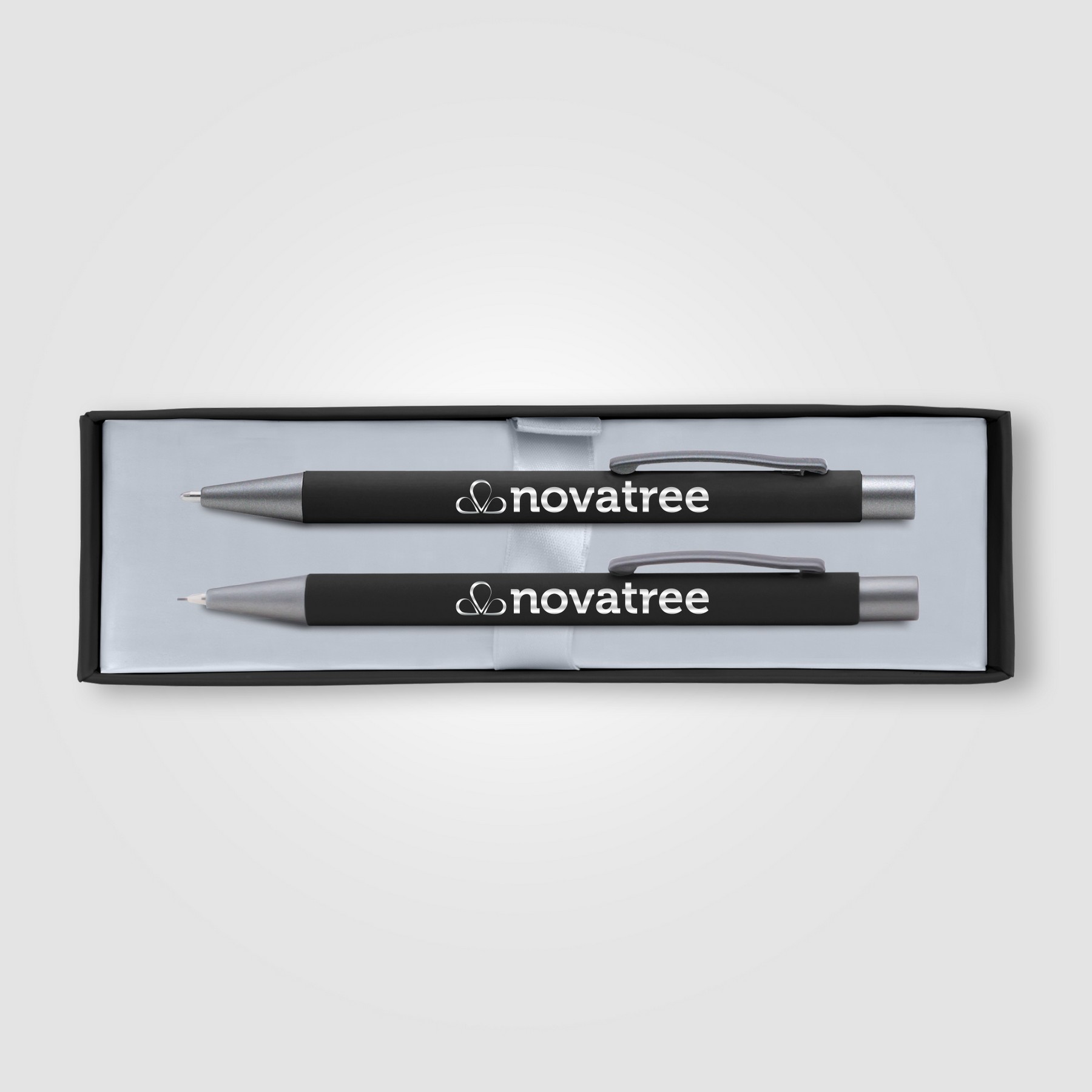 Picture of Bowie Pen & Pencil Gift Set - Laser