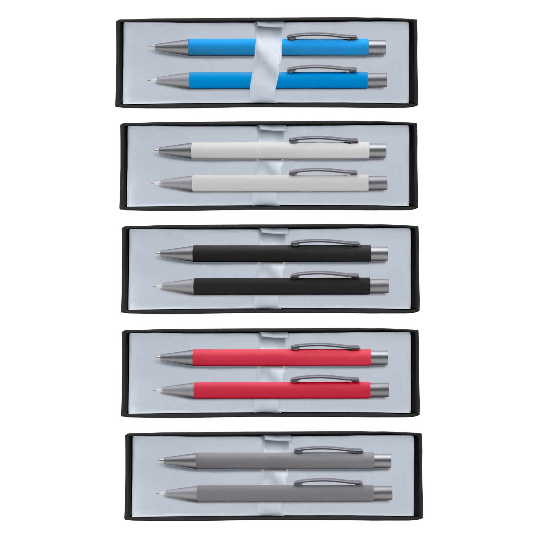 Picture of Bowie Pen & Pencil Gift Set - Laser