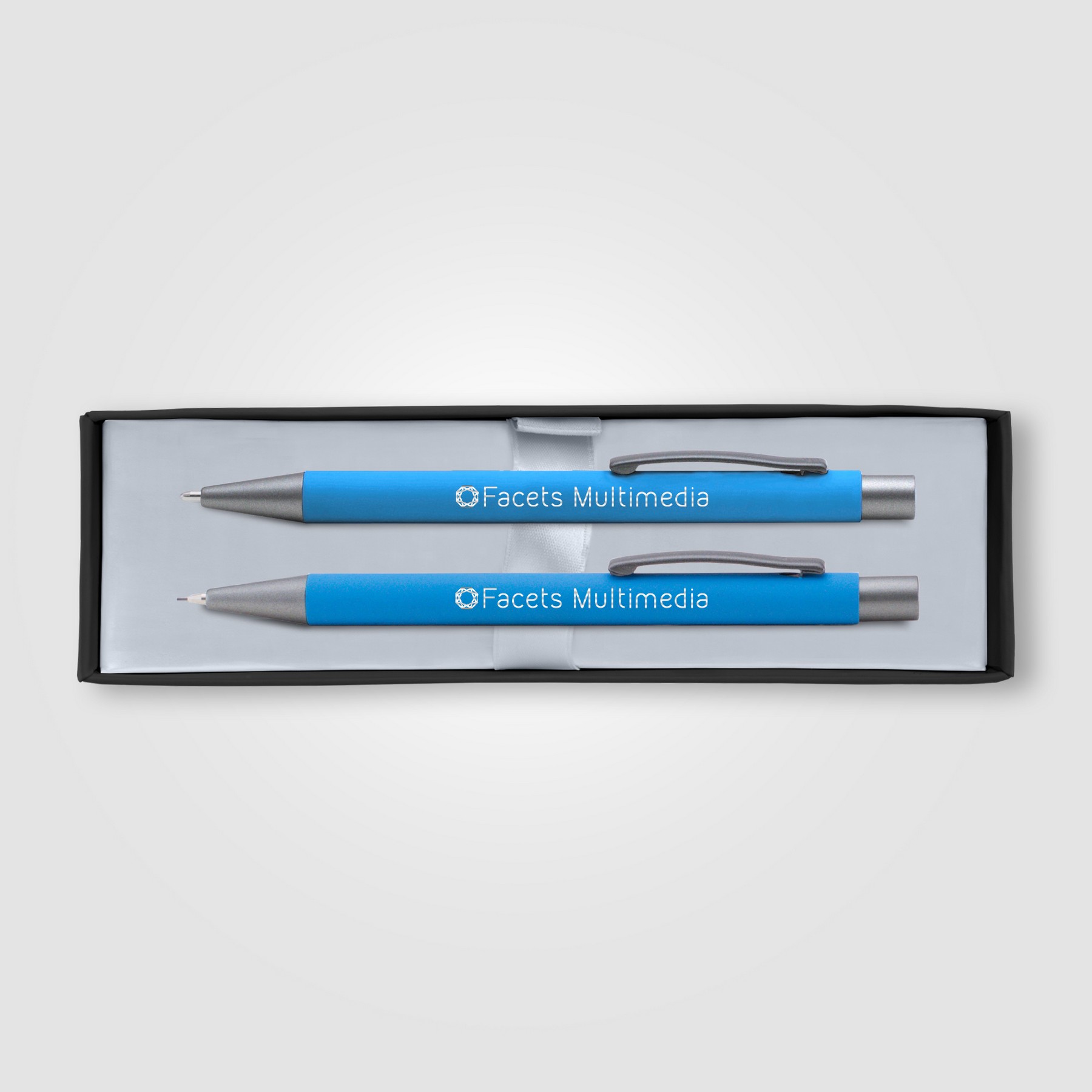 Picture of Bowie Pen & Pencil Gift Set - Laser