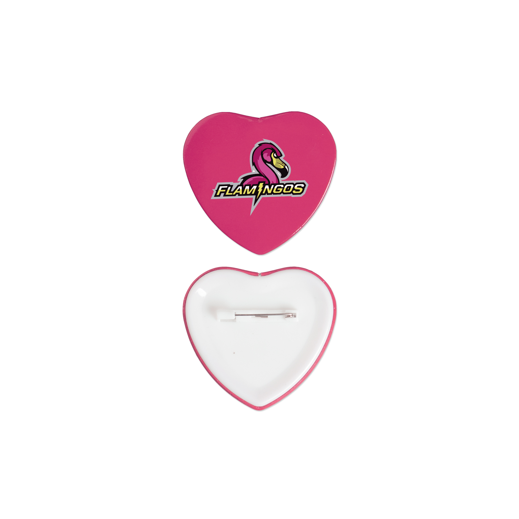 Picture of 2" Heart Button