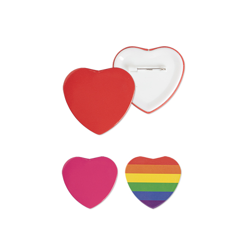 Picture of 2" Heart Button